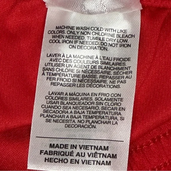 Adidas Boys' Athletic Shorts Size 6 Red Elastic Waistband - Picture 8 of 9